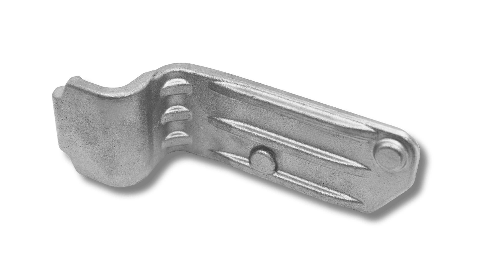 charnière allongée de portes automobiles forgées